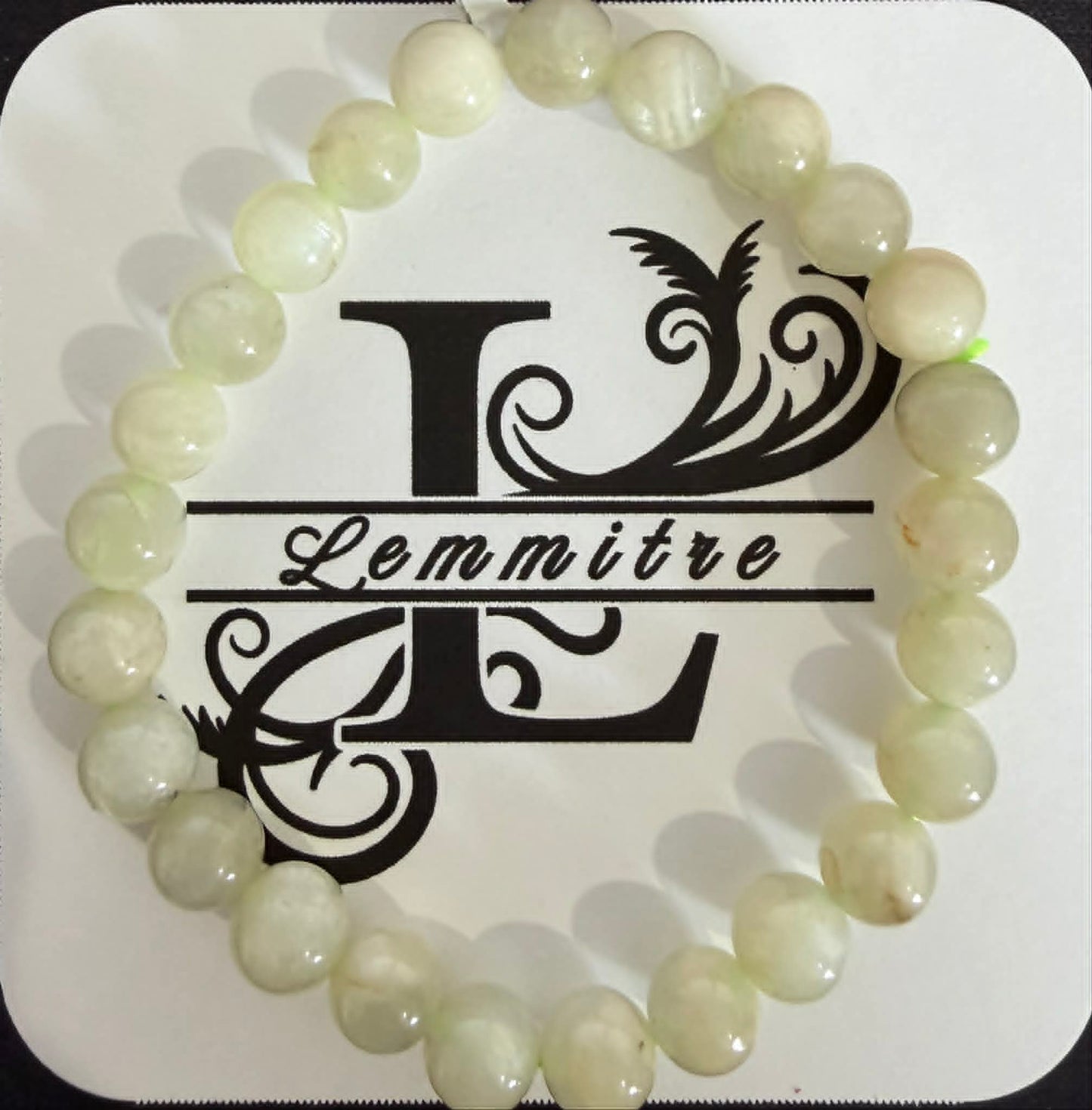 Green Moonstone Crystal Bracelet