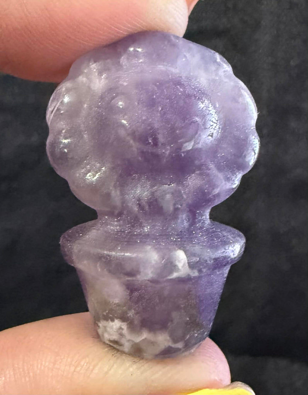 Crystal Flower Pots