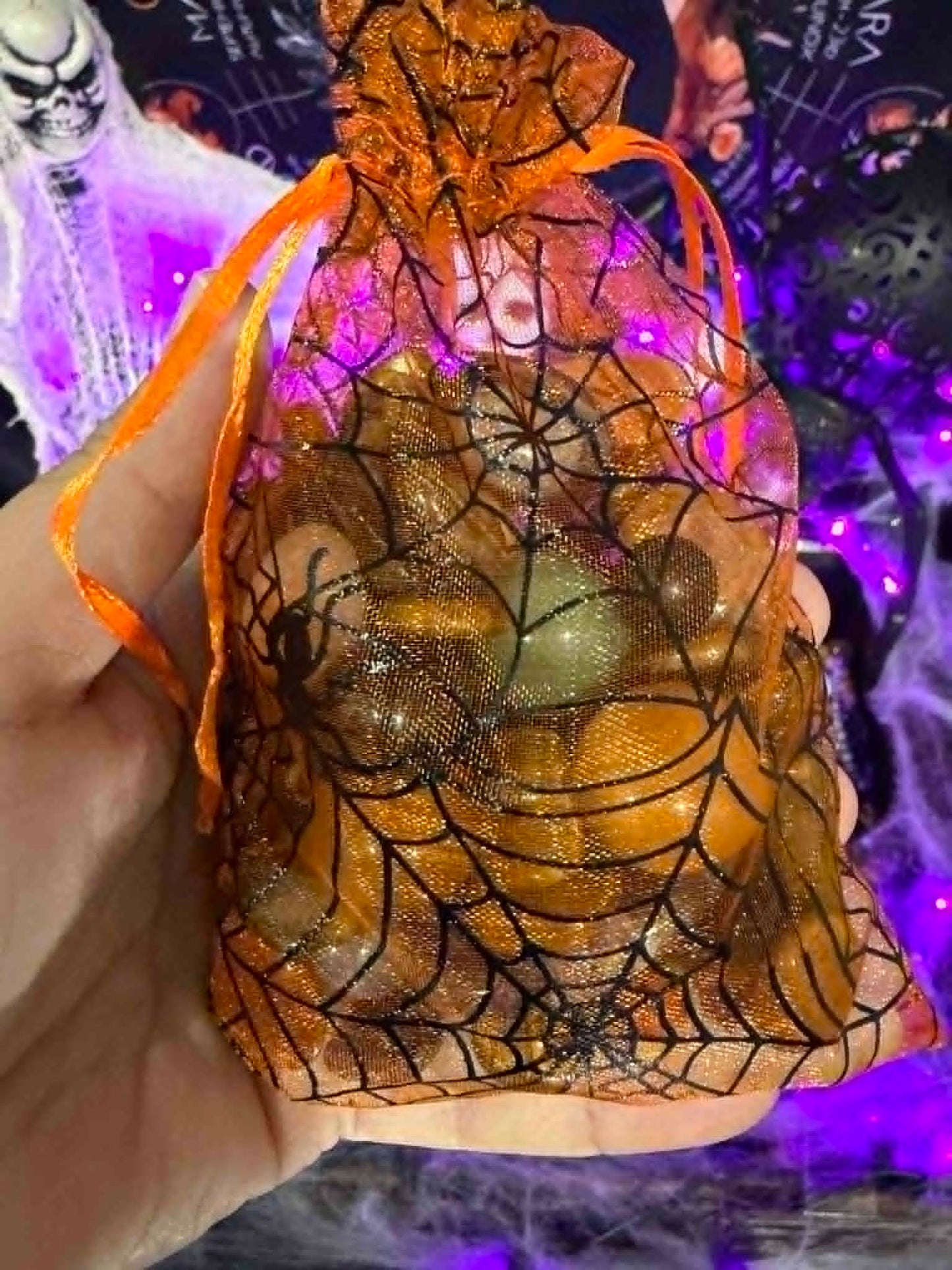 Halloween Spooky Crystal Confetti Mix – ½ Cup Scoop
