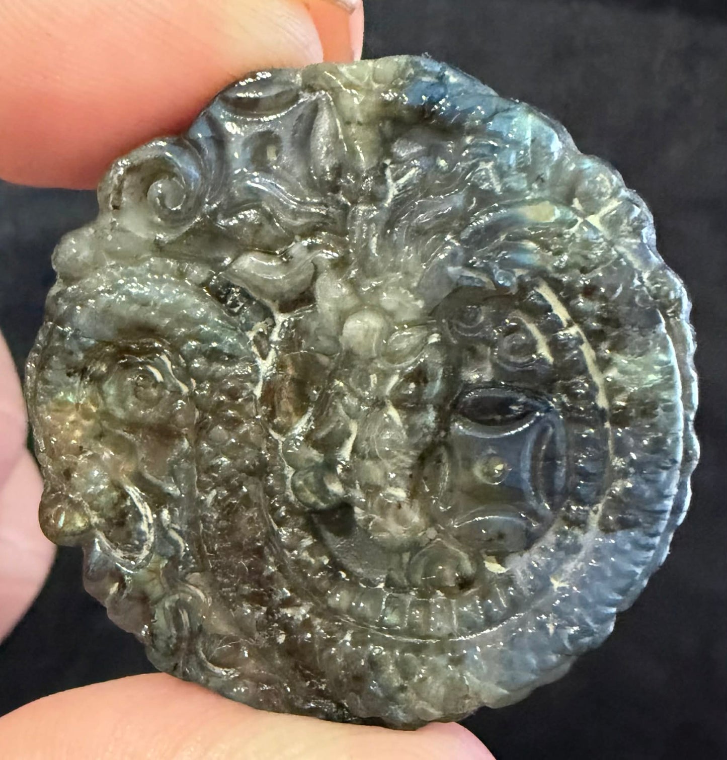 Labradorite Carvings