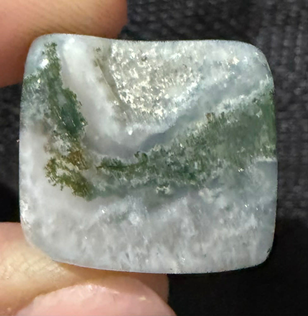Moss Agate Mini Cubes