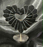 Crystal Hearts on Stand