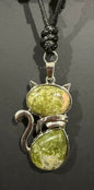 Crystal Cat Necklaces