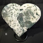 Moss Agate Hearts