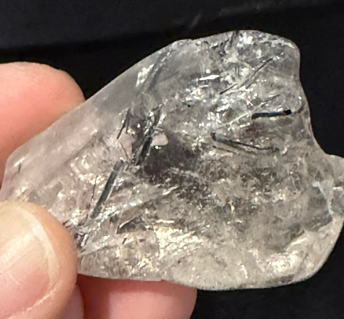 Black Rutilated Quartz Freeform