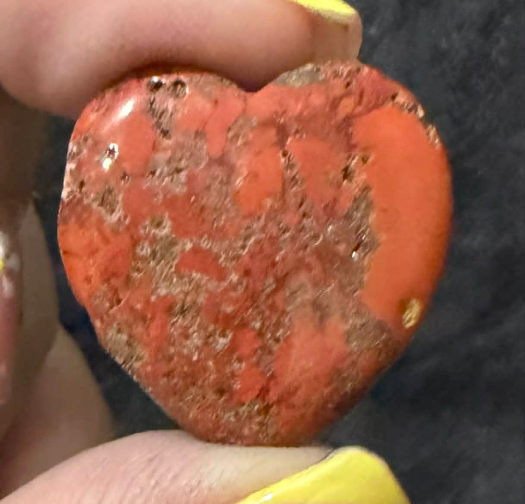 Small Crystal Heart Carvings