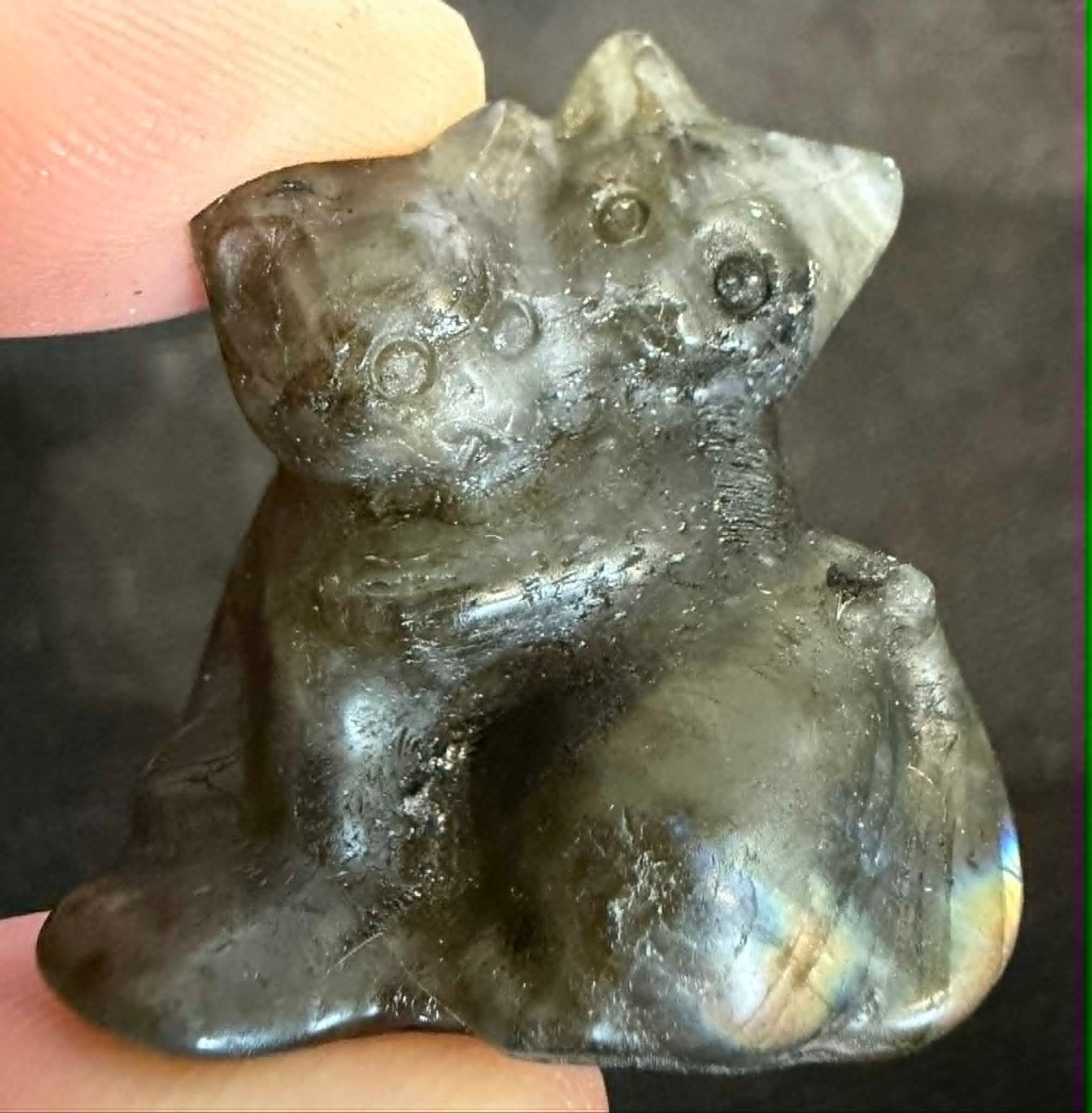 Cuddling Crystal Kitties