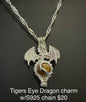 Dragon Charm S925 Necklace