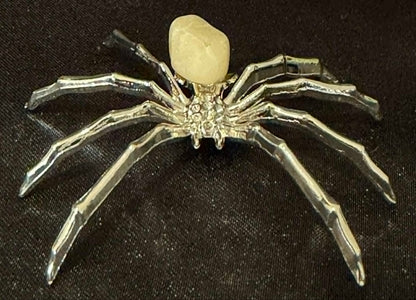 Metal & Crystal Spider