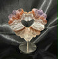Crystal Hearts on Stand