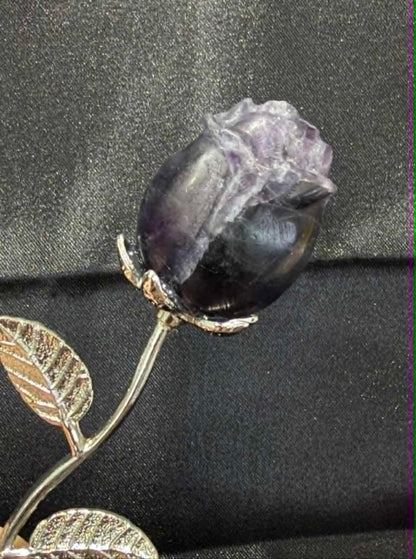 Natural Crystal Roses