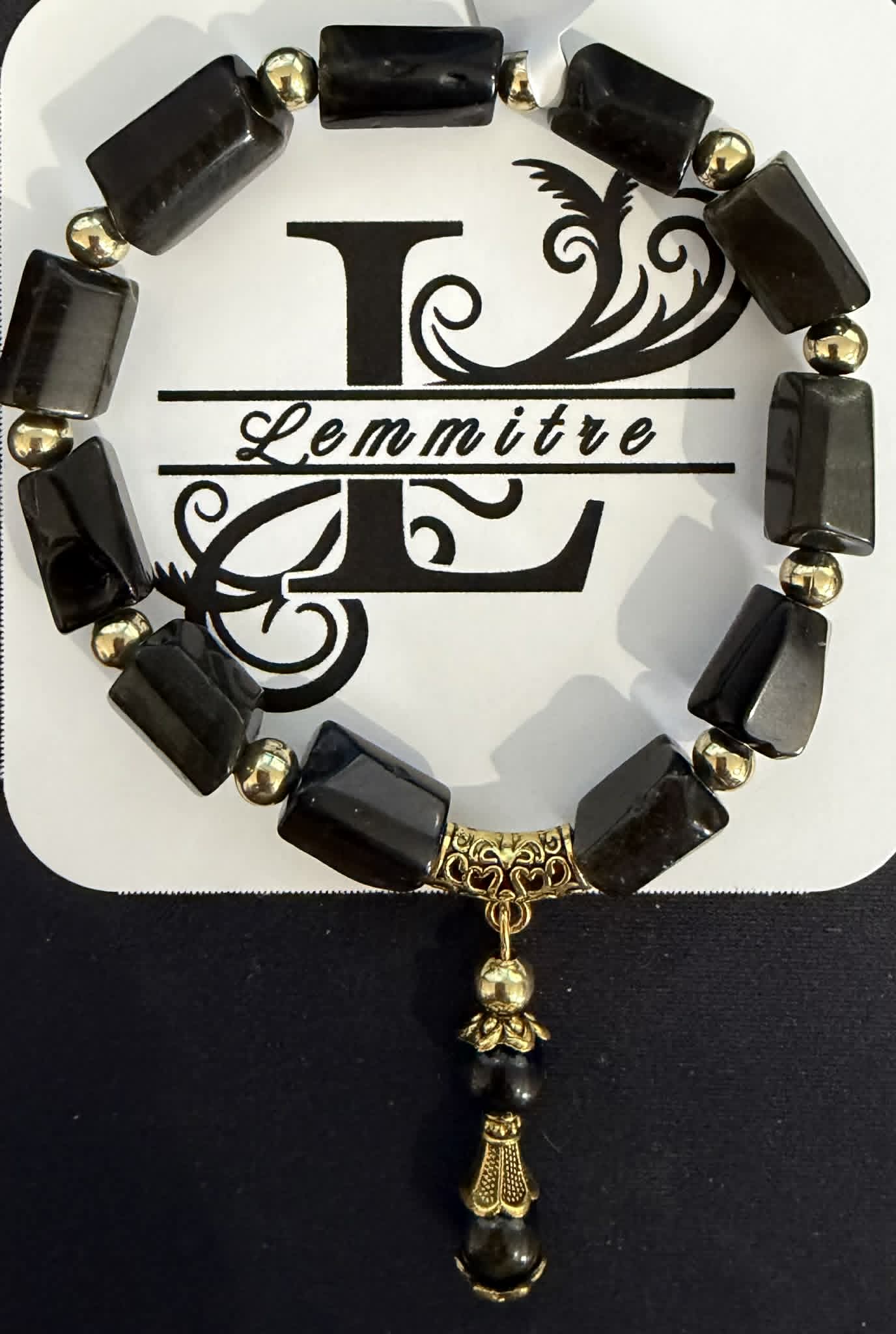Golden Obsidian Bracelet