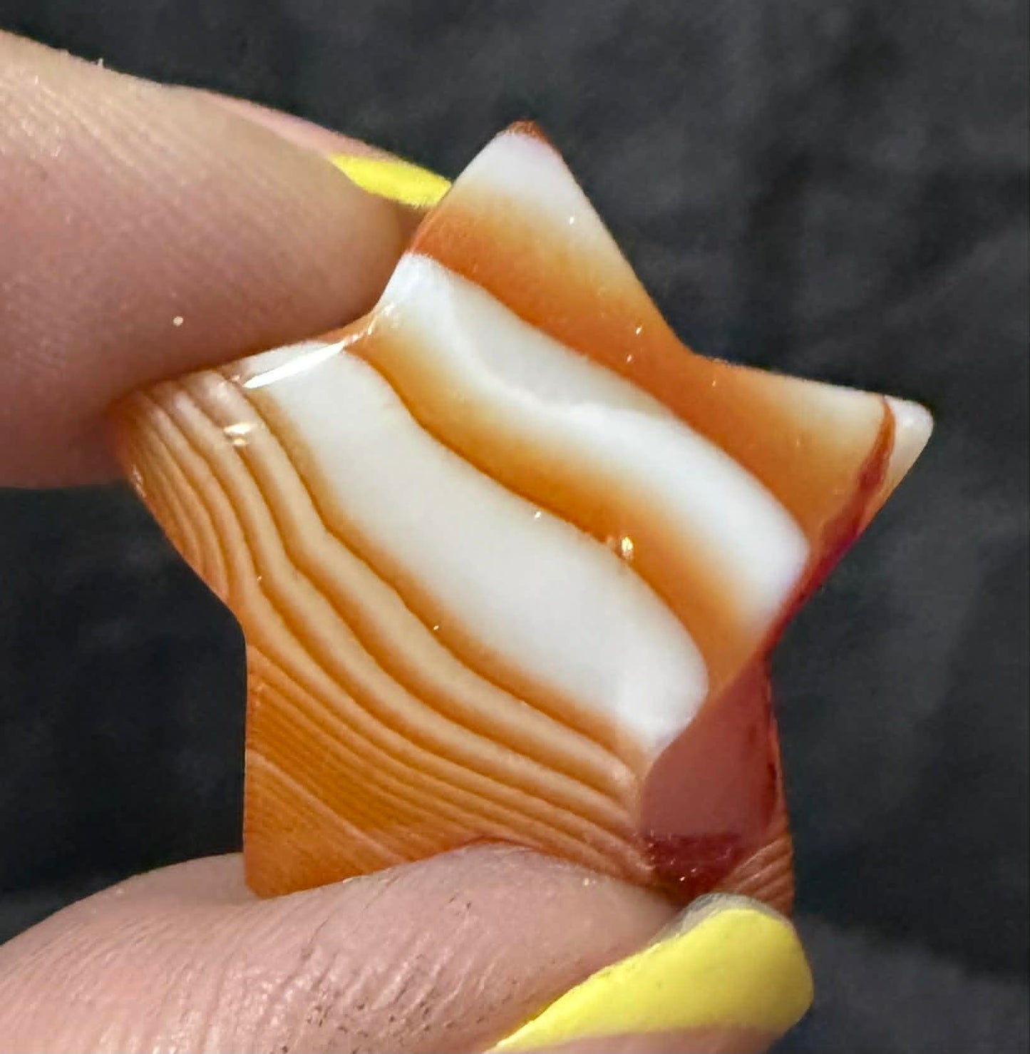Sardonyx Star Carving