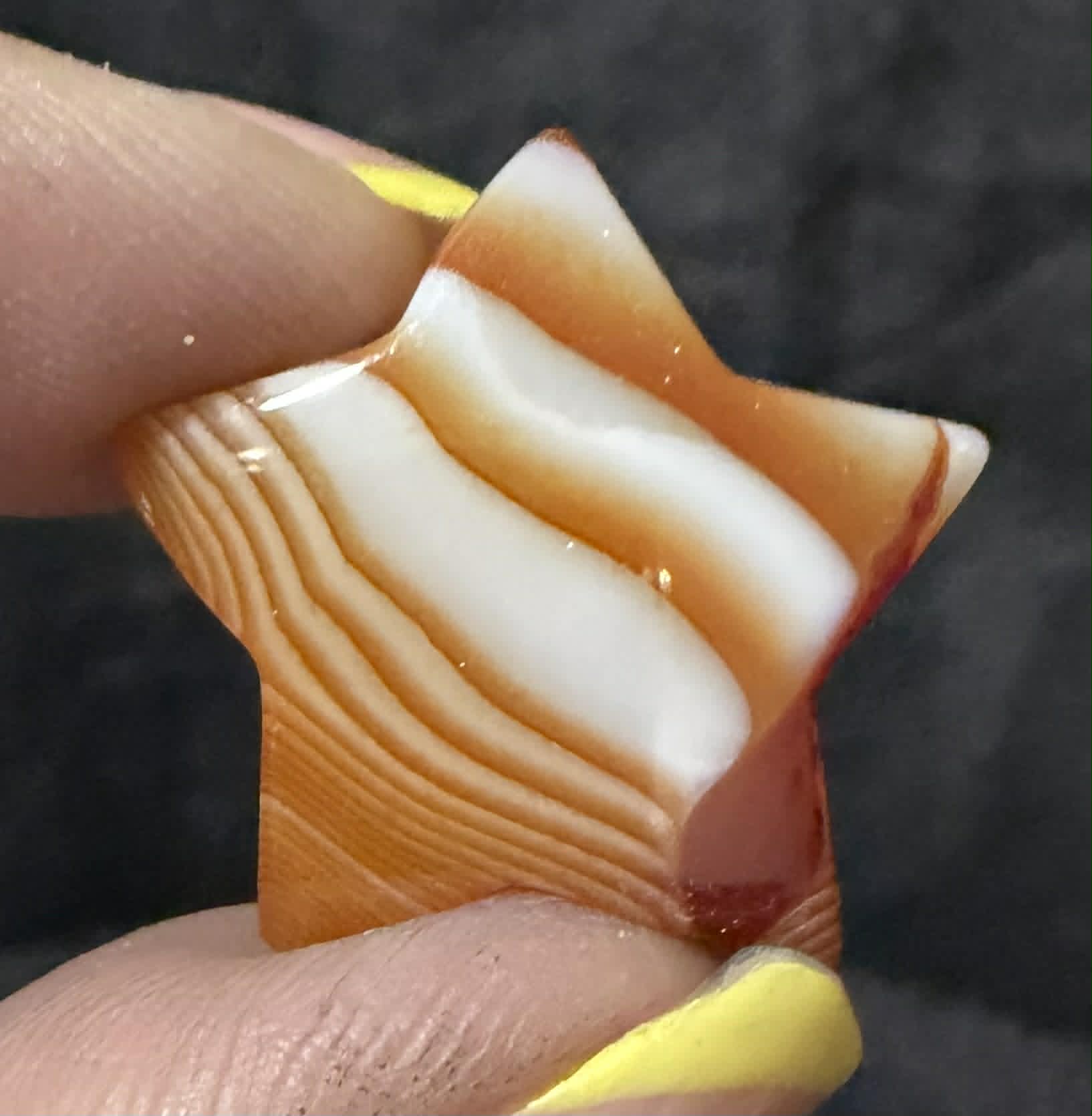 Sardonyx Star Carving