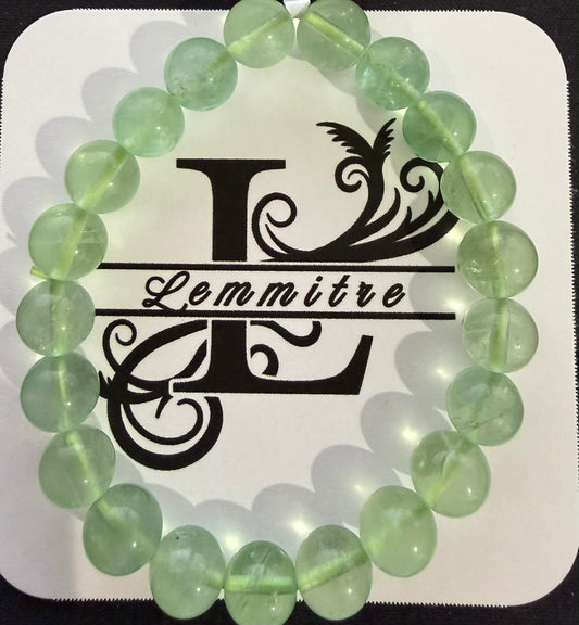 Green Fluorite Bracelet