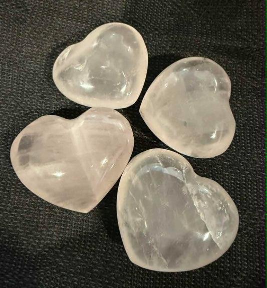 Rose Quartz Hearts