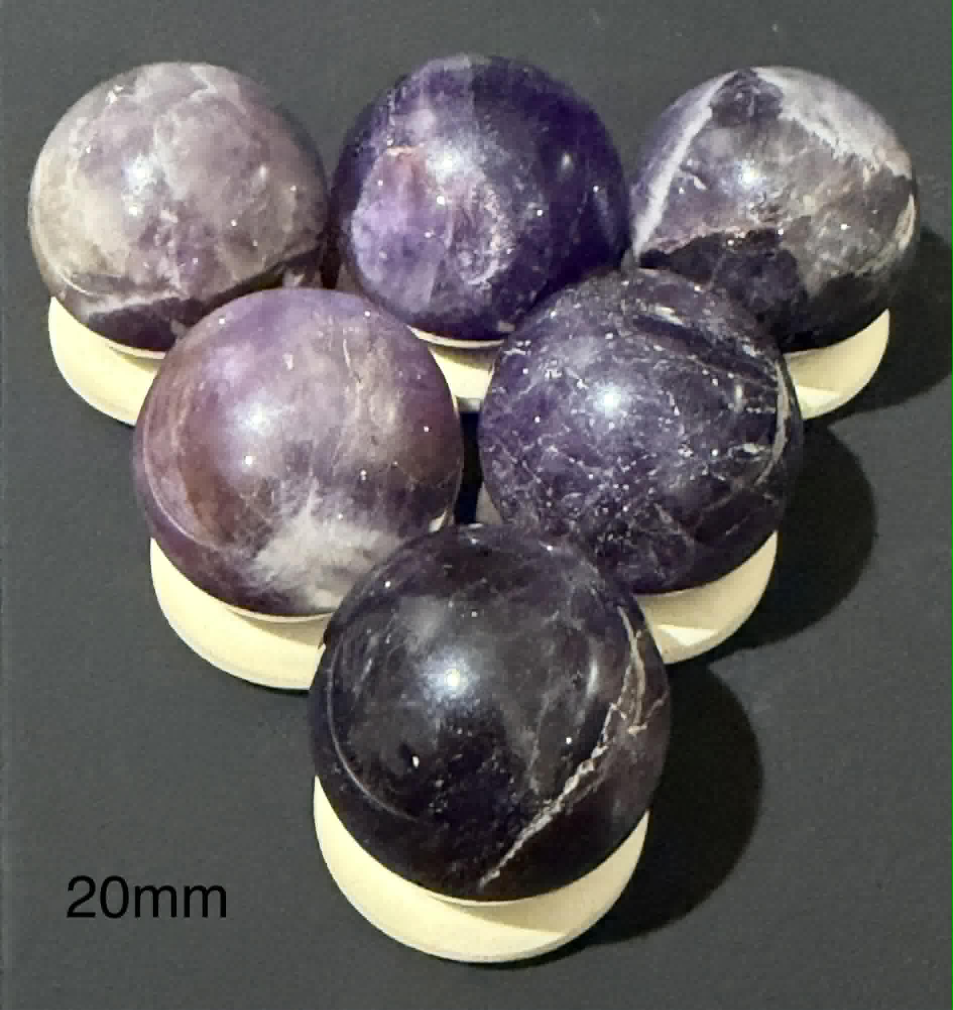 Amethyst Spheres
