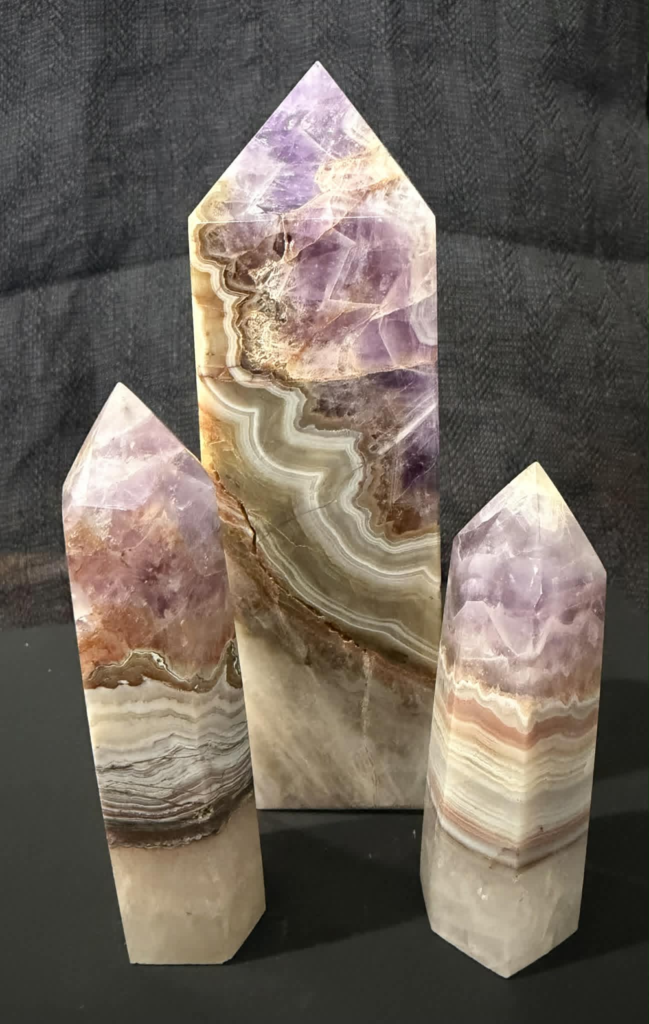 Amethyst Agate Towers