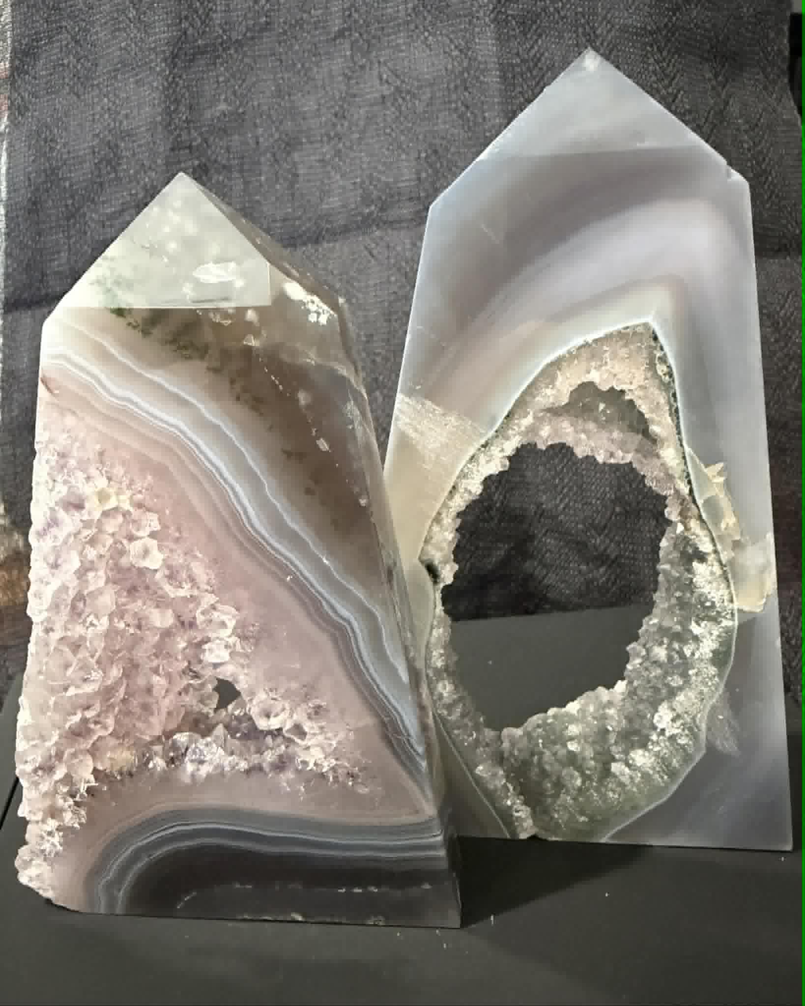 Amethyst Agate Towers