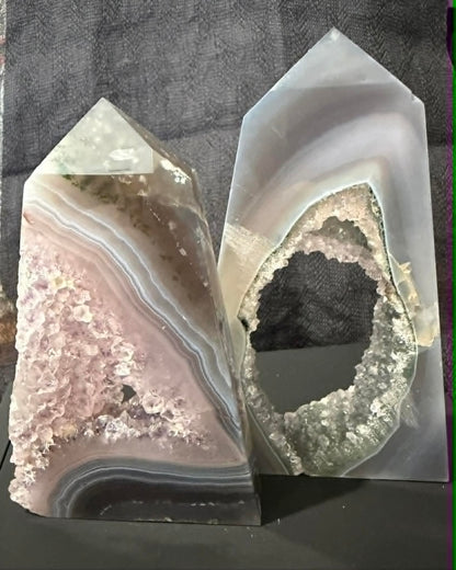 Amethyst Agate Towers