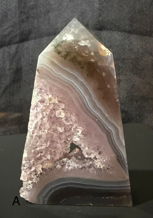 Amethyst Agate Towers