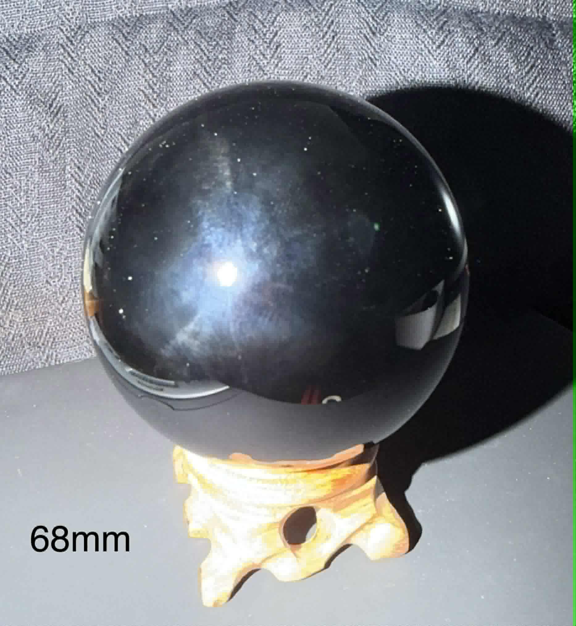 Black Obsidian Sphere