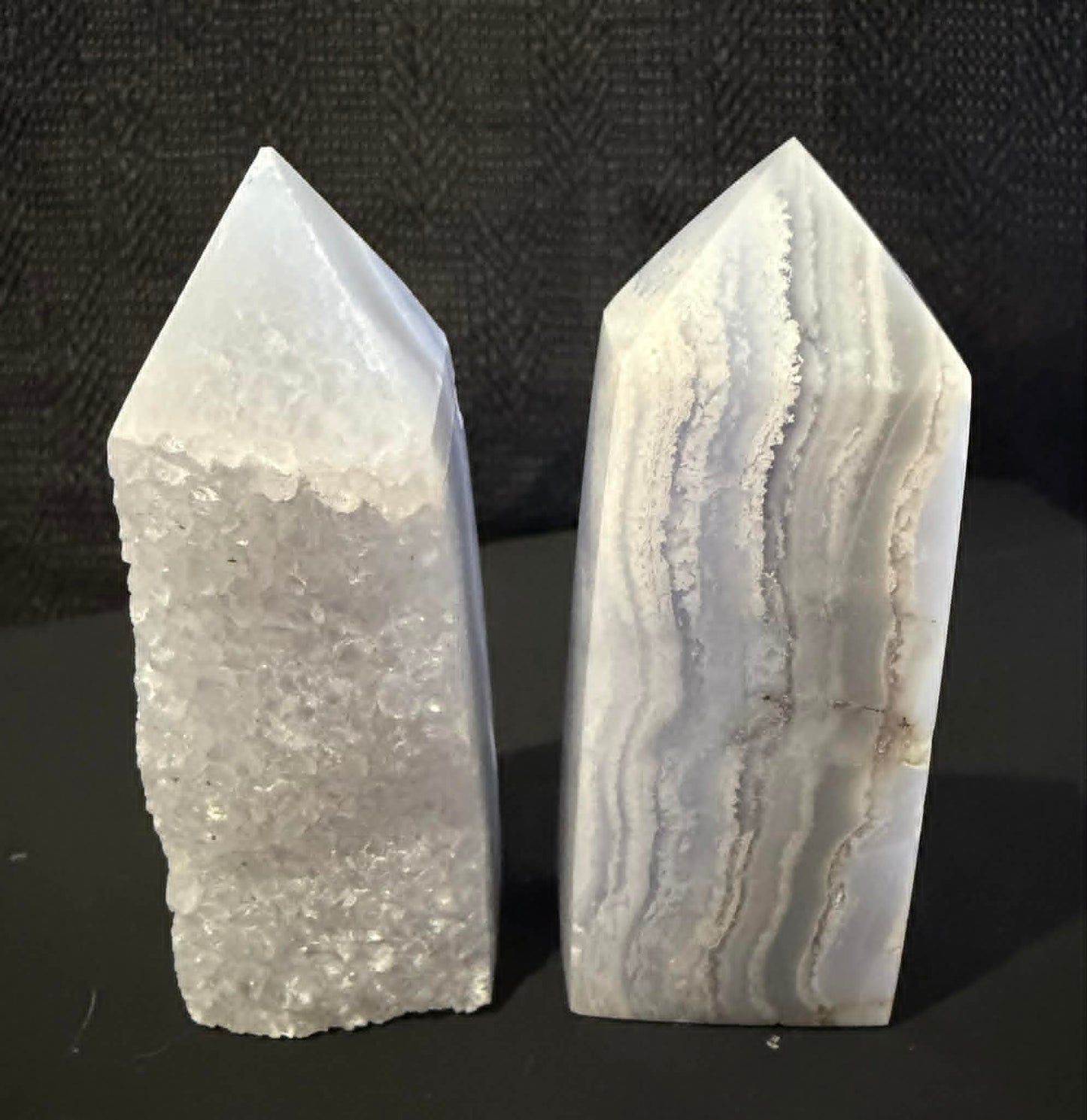 Blue Lace Agate Tower