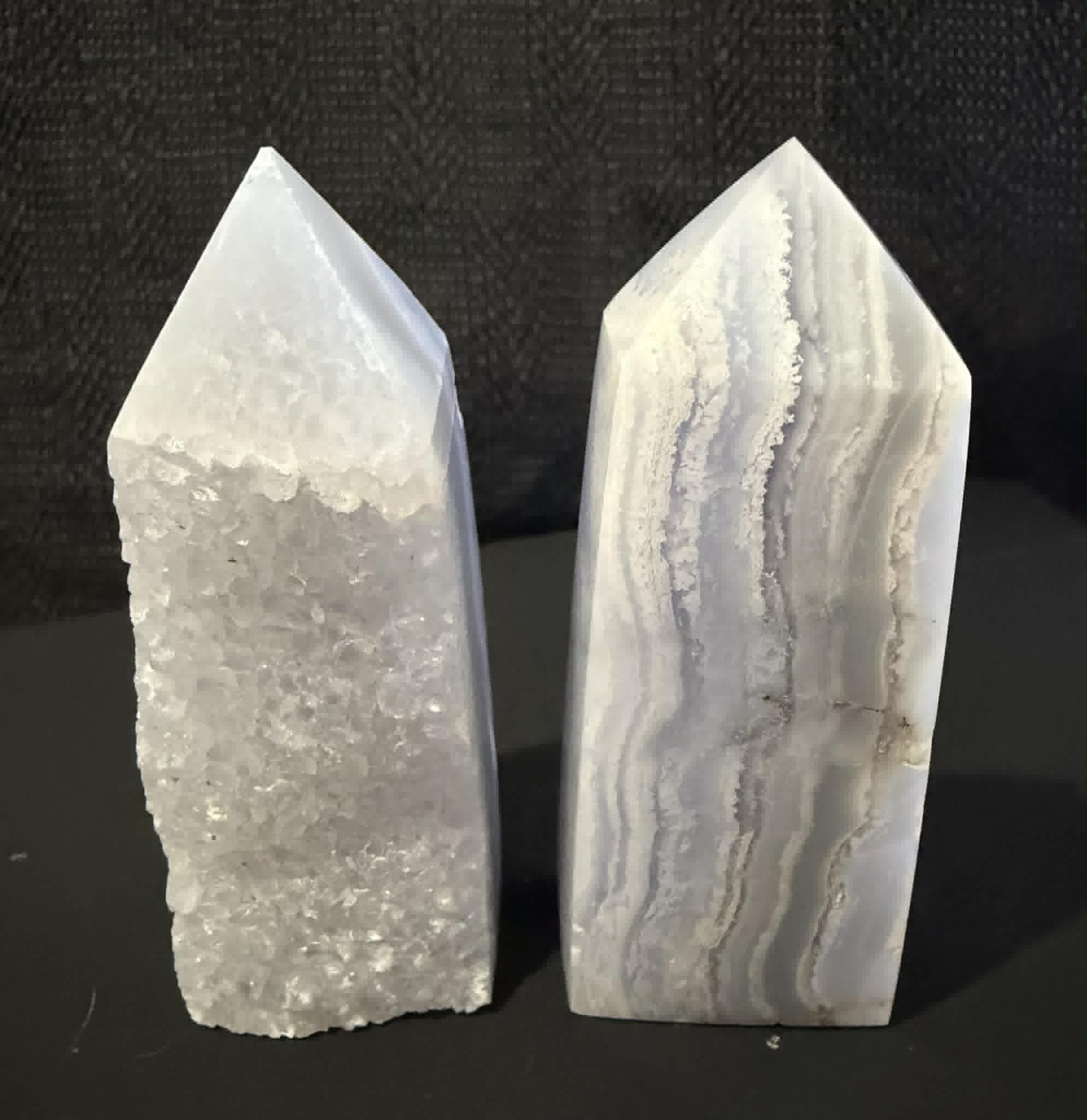 Blue Lace Agate Tower