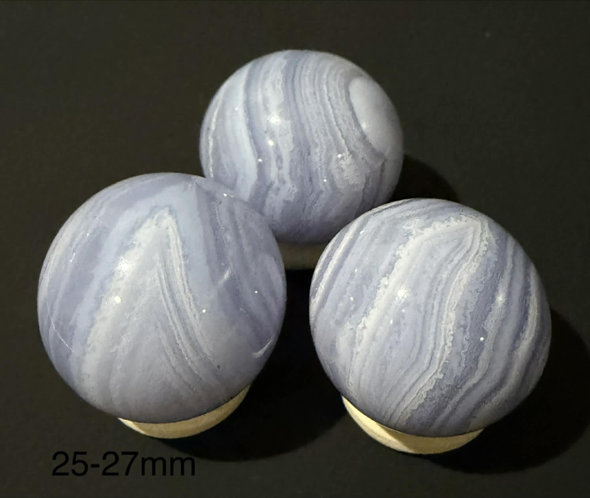 Blue Lace Agate Spheres