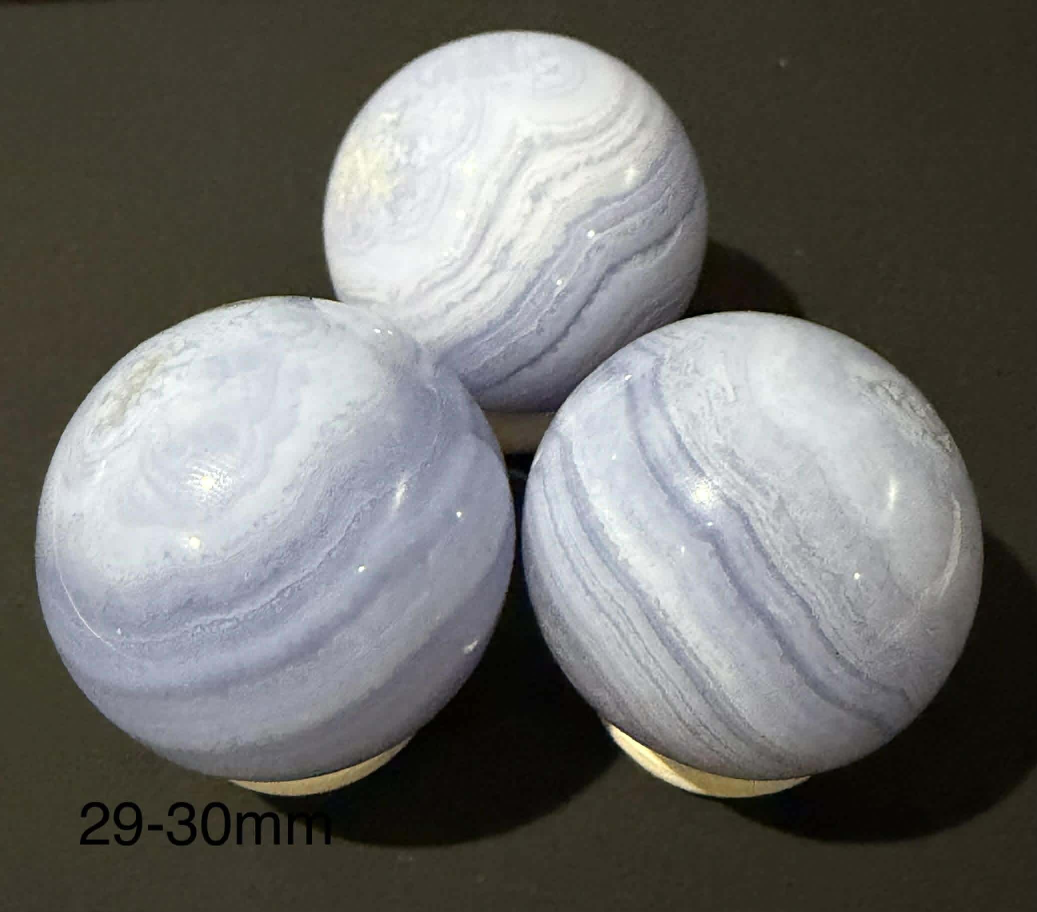 Blue Lace Agate Spheres