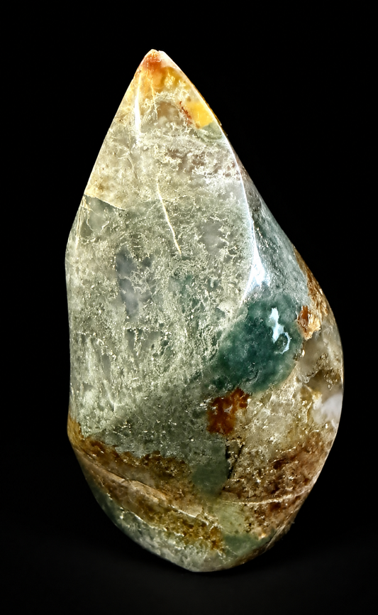 Moss Agate Flame