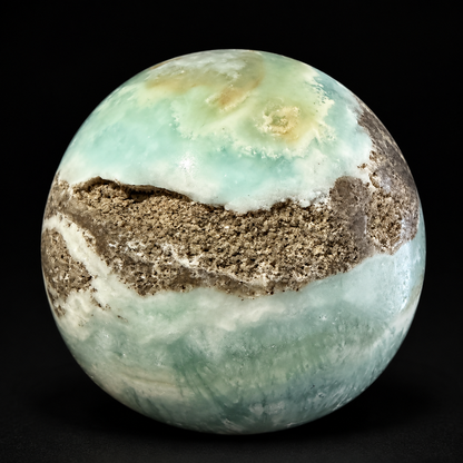 Hemimorphite Sphere