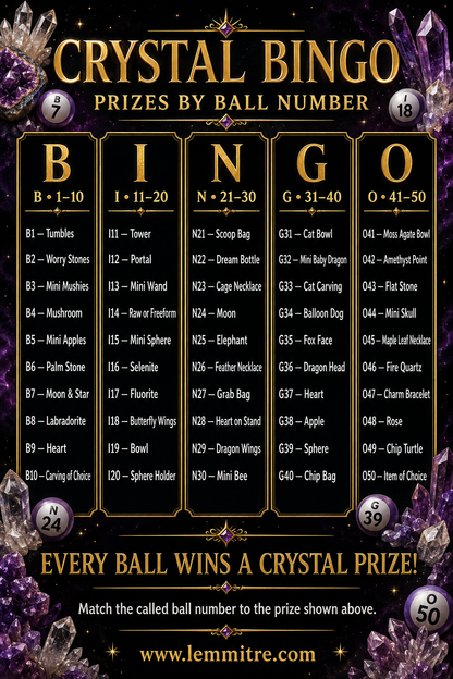 Crystal Bingo Game