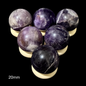 20mm Amethyst Spheres