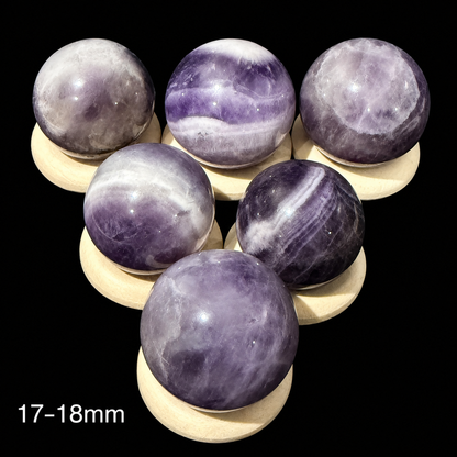 15-20mm Dream Amethyst Spheres