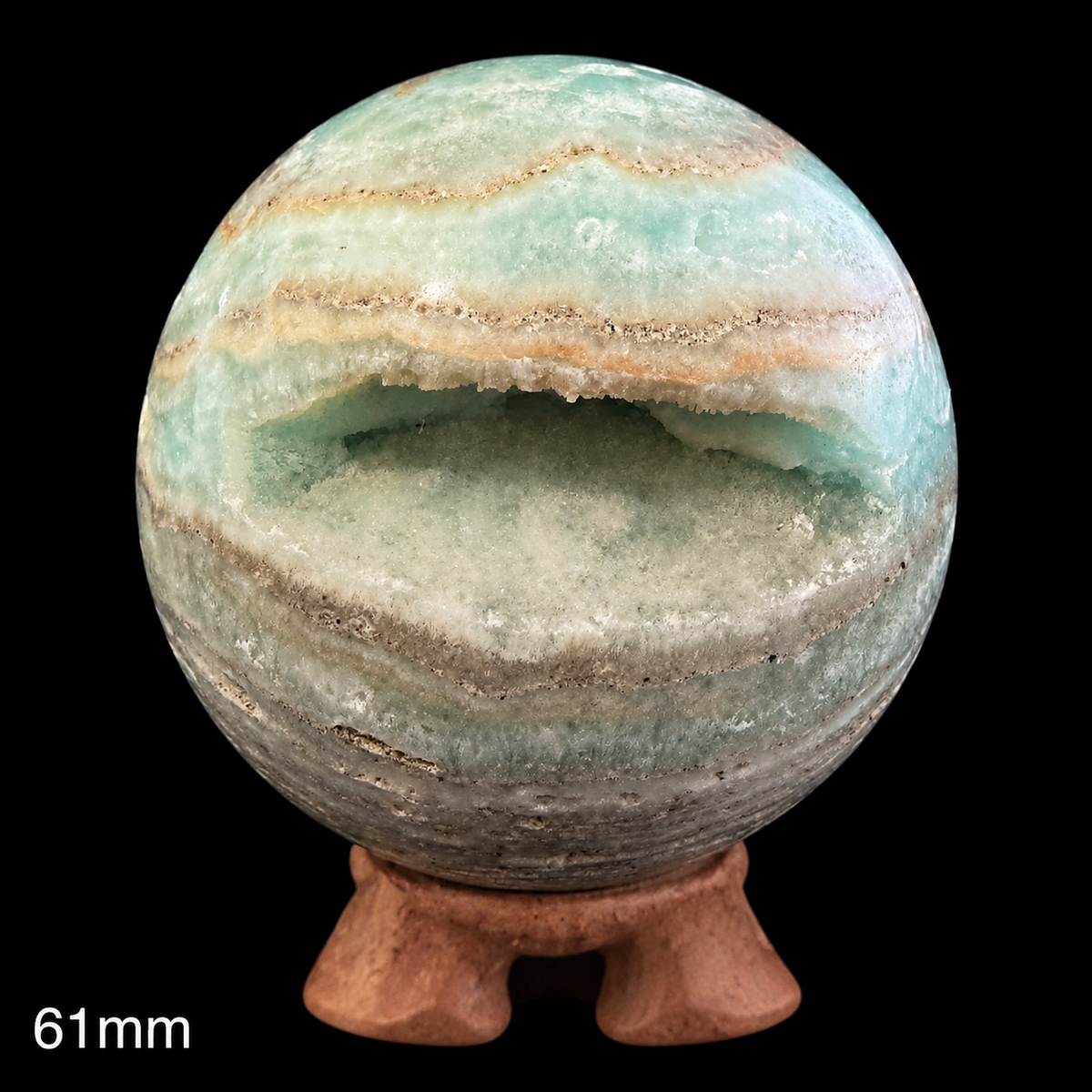 Hemimorphite Sphere