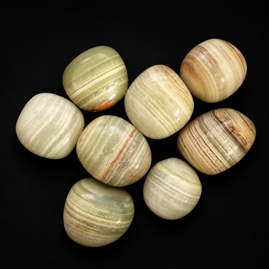 Green Onyx Tumbles