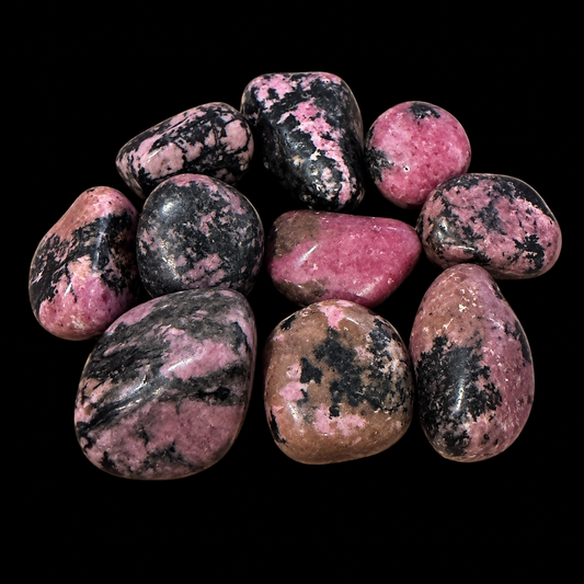 Rhodonite Tumbles