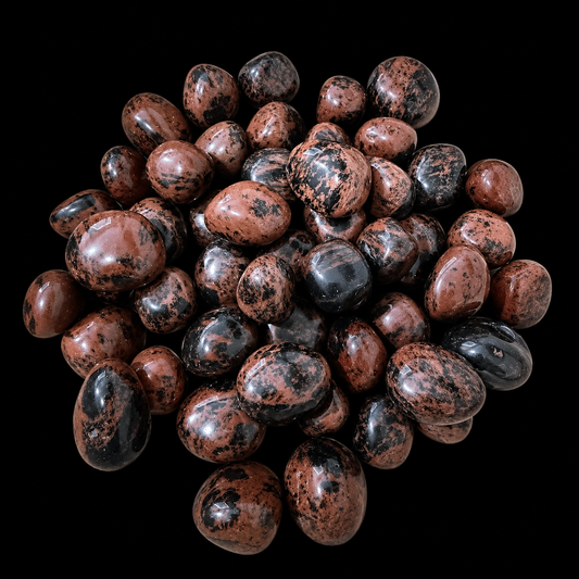 Mahogany Obsidian Tumbles