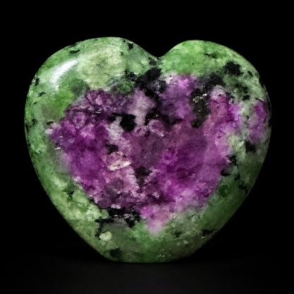 Small Crystal Heart Carvings