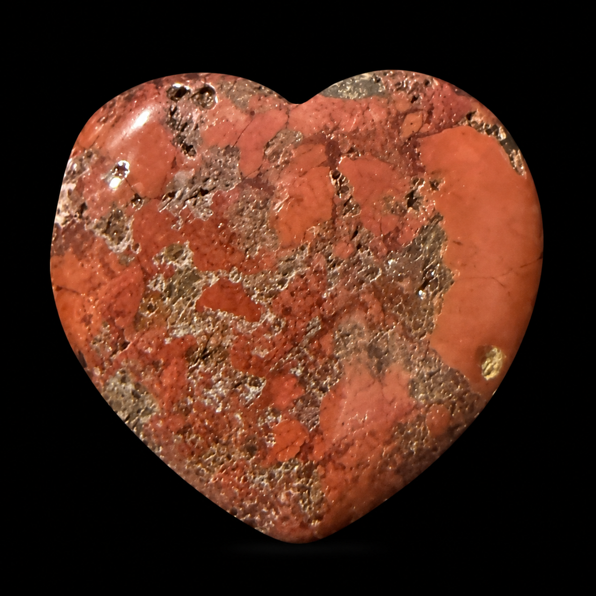 Small Crystal Heart Carvings
