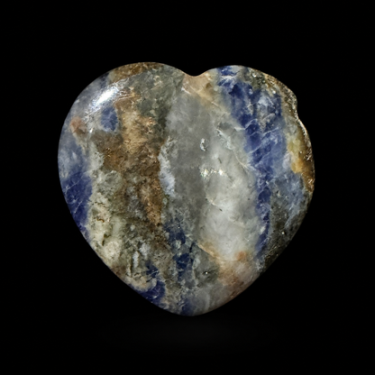 Small Crystal Heart Carvings