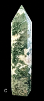 Moss Agate Large Towers