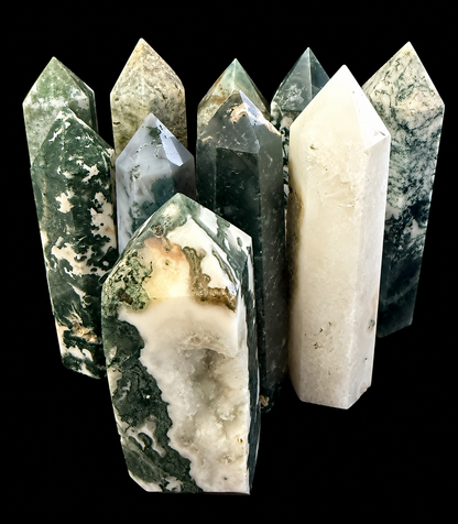 Moss Agate Towers