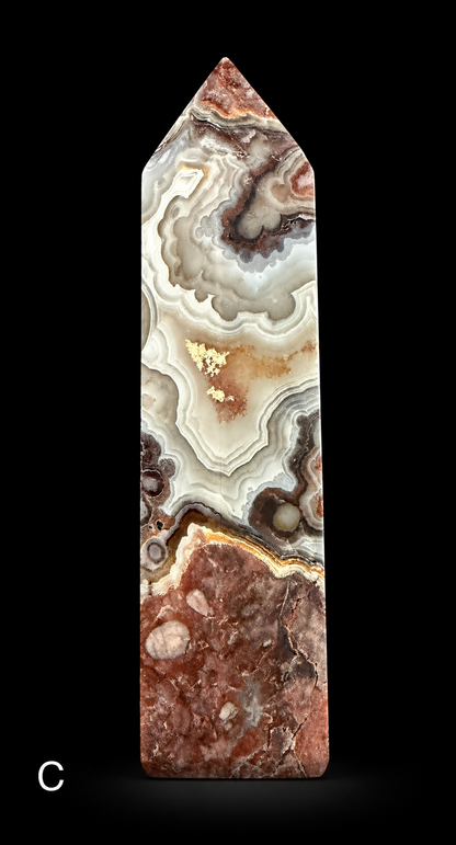Mexican Agate Tower