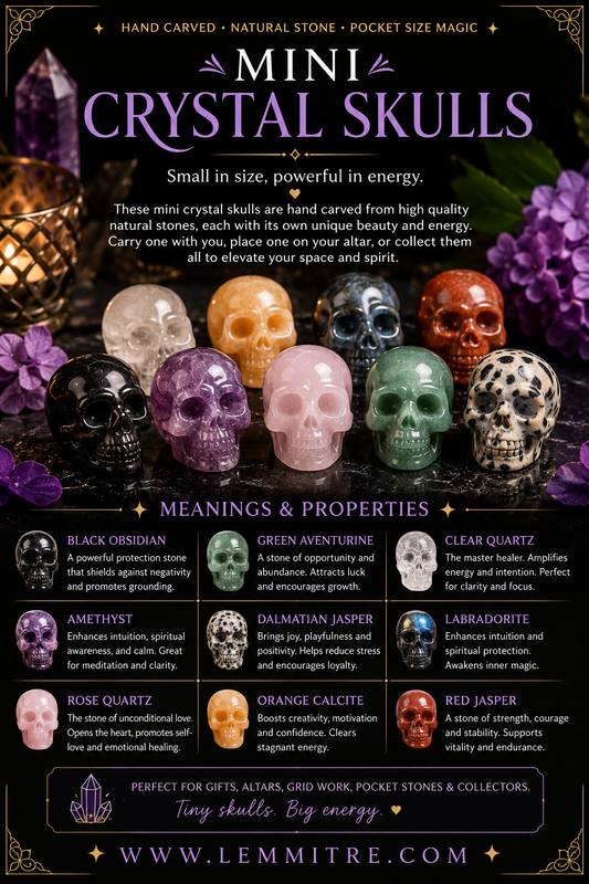 Mini Crystal Skulls