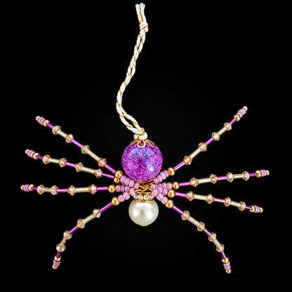 Handmade Christmas Spider Ornament