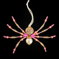 Handmade Christmas Spider Ornament