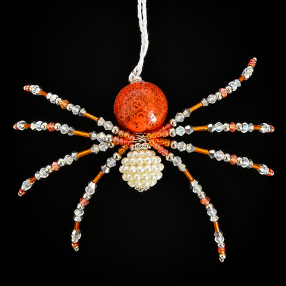 Handmade Christmas Spider Ornament