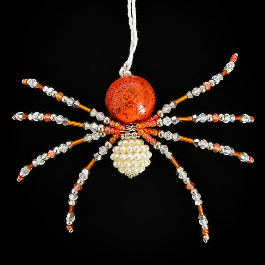 Handmade Christmas Spider Ornament